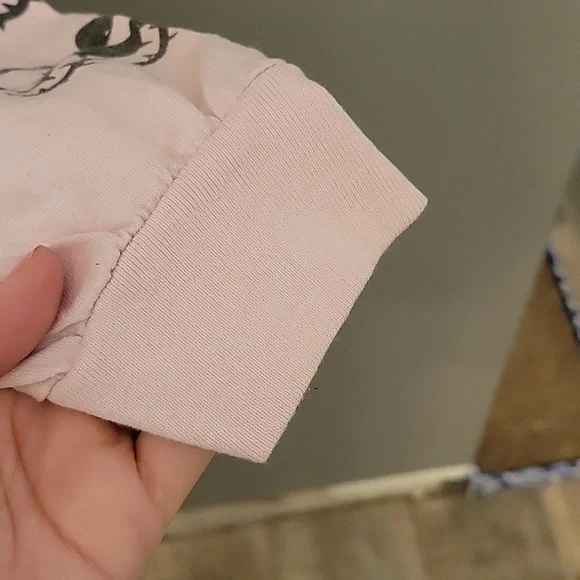 Unisex Small Pink Long Sleeve Teddy Swims Concert T Shirt NWOT - Picture 4 of 7